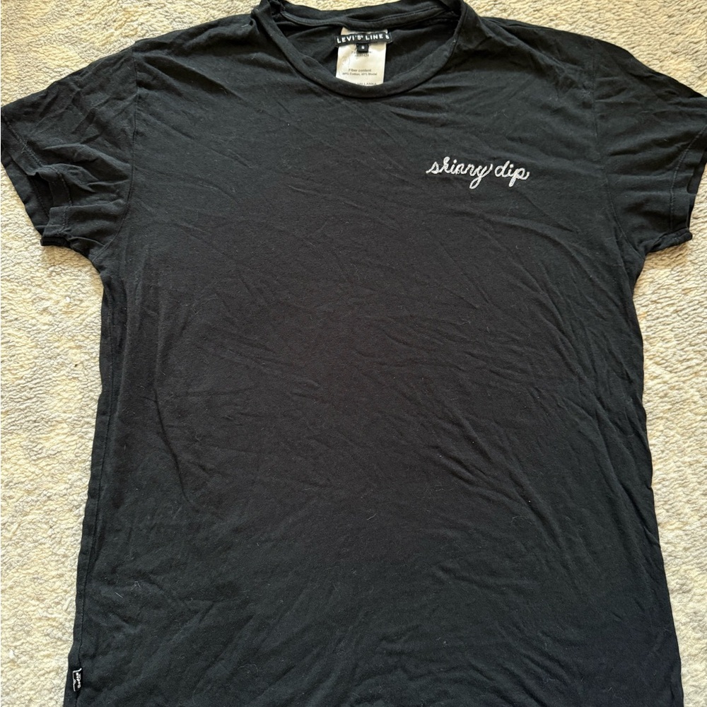 Levi's Black Short Sleeve Tee